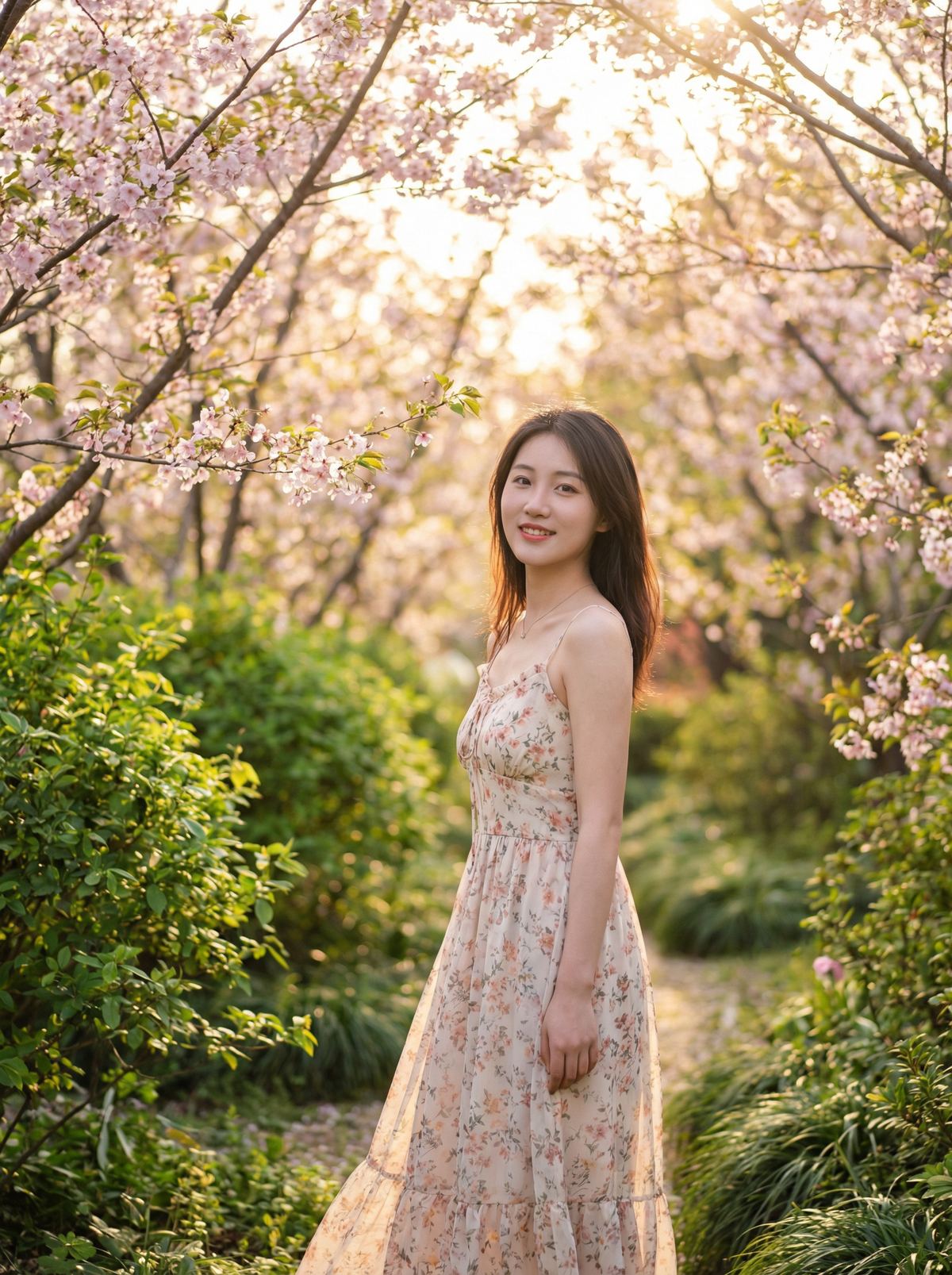 国产自拍社区美图：春日写真